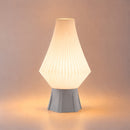 Abajur de Mesa Celeste Alongado com Lâmpada LED Bivolt