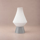 Abajur de Mesa Celeste Alongado com Lâmpada LED Bivolt