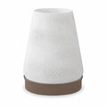 Abajur de Mesa Texturizado com Lâmpada LED Bivolt