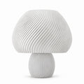 Abajur de Mesa Cogumelo Espiral com Lâmpada LED Bivolt