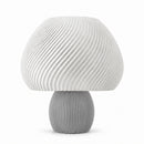 Abajur de Mesa Cogumelo Espiral com Lâmpada LED Bivolt