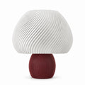 Abajur de Mesa Cogumelo Espiral com Lâmpada LED Bivolt