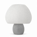 Abajur de Mesa Cogumelo Espiral com Lâmpada LED Bivolt