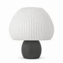 Abajur de Mesa Cogumelo Espiral com Lâmpada LED Bivolt
