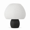 Abajur de Mesa Cogumelo Espiral com Lâmpada LED Bivolt