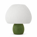 Abajur de Mesa Cogumelo Espiral com Lâmpada LED Bivolt