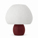 Abajur de Mesa Cogumelo Espiral com Lâmpada LED Bivolt