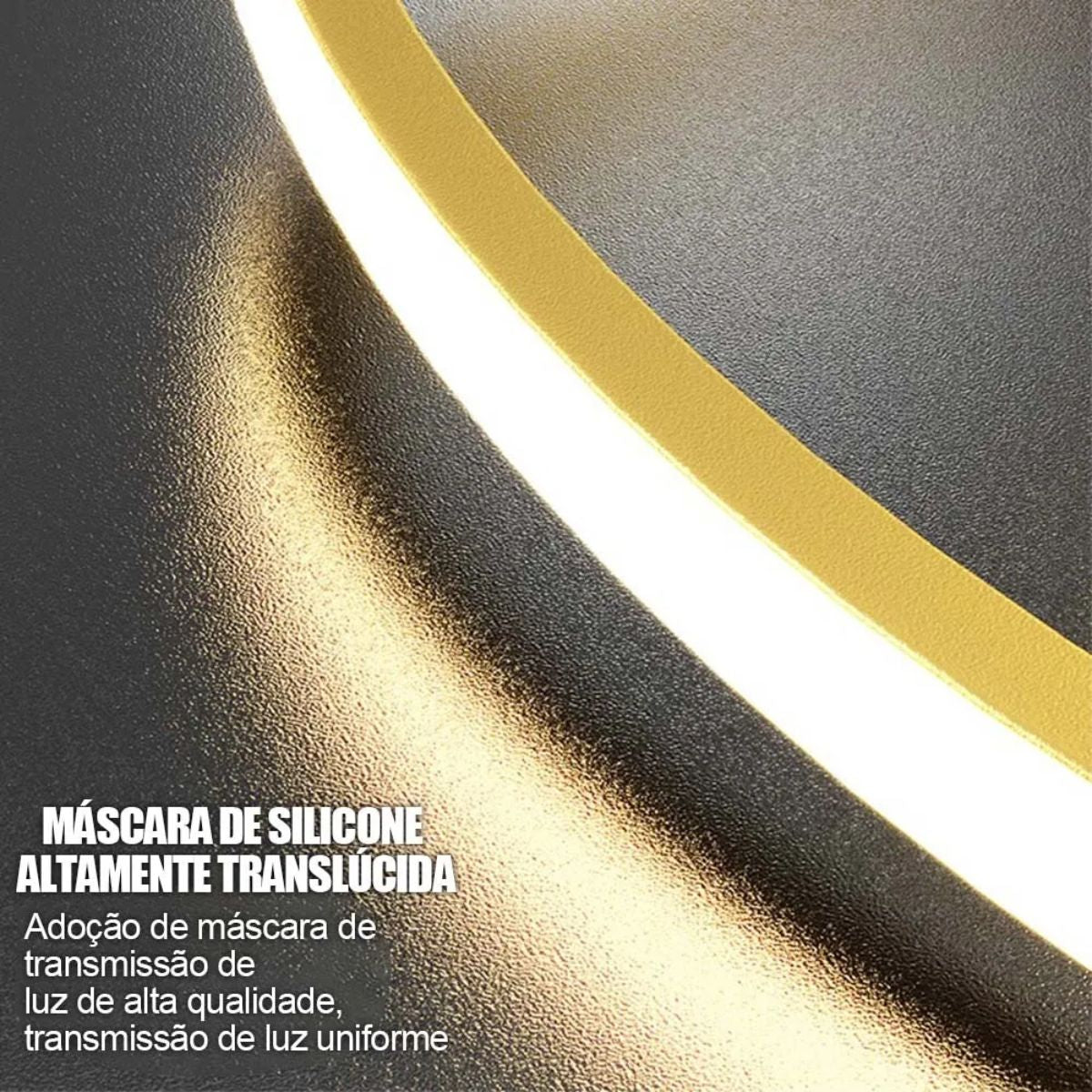 Pendente com 3 Cores de Luz