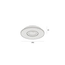 Spot Embutir Orientável Redondo Face Plana Mini Dicróica  - Interlight 0071
