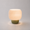 ABAJUR DE MESA ROMA COM LAMPADA LED BIVOLT E27 LUMINÁRIA MODERNA