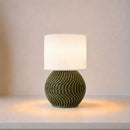 ABAJUR DE MESA VERONA COM LAMPADA LED BIVOLT E27 LUMINÁRIA MODERNA