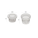 EMBUTIDO DE PISO E SOLO LED 8W 400LM IP67 BIVOLT INTERLIGHT