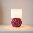 ABAJUR DE MESA VERONA COM LAMPADA LED BIVOLT E27 LUMINÁRIA MODERNA