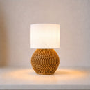 ABAJUR DE MESA VERONA COM LAMPADA LED BIVOLT E27 LUMINÁRIA MODERNA