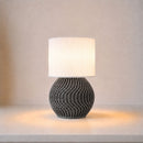ABAJUR DE MESA VERONA COM LAMPADA LED BIVOLT E27 LUMINÁRIA MODERNA