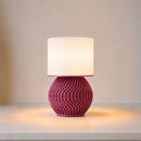 ABAJUR DE MESA VERONA COM LAMPADA LED BIVOLT E27 LUMINÁRIA MODERNA