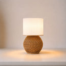 ABAJUR DE MESA VERONA COM LAMPADA LED BIVOLT E27 LUMINÁRIA MODERNA