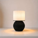 ABAJUR DE MESA VERONA COM LAMPADA LED BIVOLT E27 LUMINÁRIA MODERNA