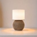 ABAJUR DE MESA VERONA COM LAMPADA LED BIVOLT E27 LUMINÁRIA MODERNA