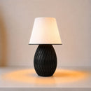 ABAJUR DE MESA AURORA COM LAMPADA LED BIVOLT E27 LUMINÁRIA MODERNA AURORA